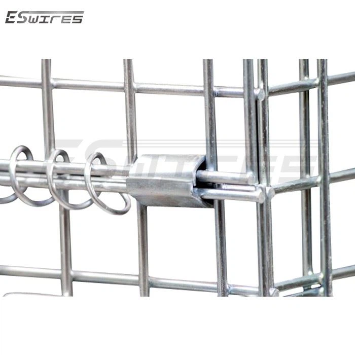Collapsible Foldable Steel Mesh Container