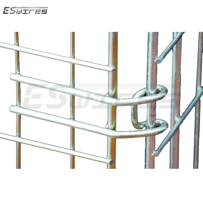 collapsible pallet cage hook